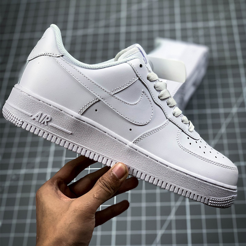 Air Force 1 Sport casual shoes all white Size：EU36-EU45