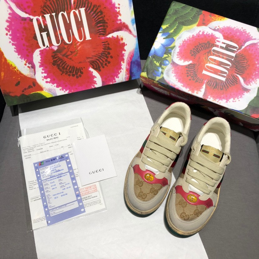 Screener Leather Sneakers Size:EU34-EU44