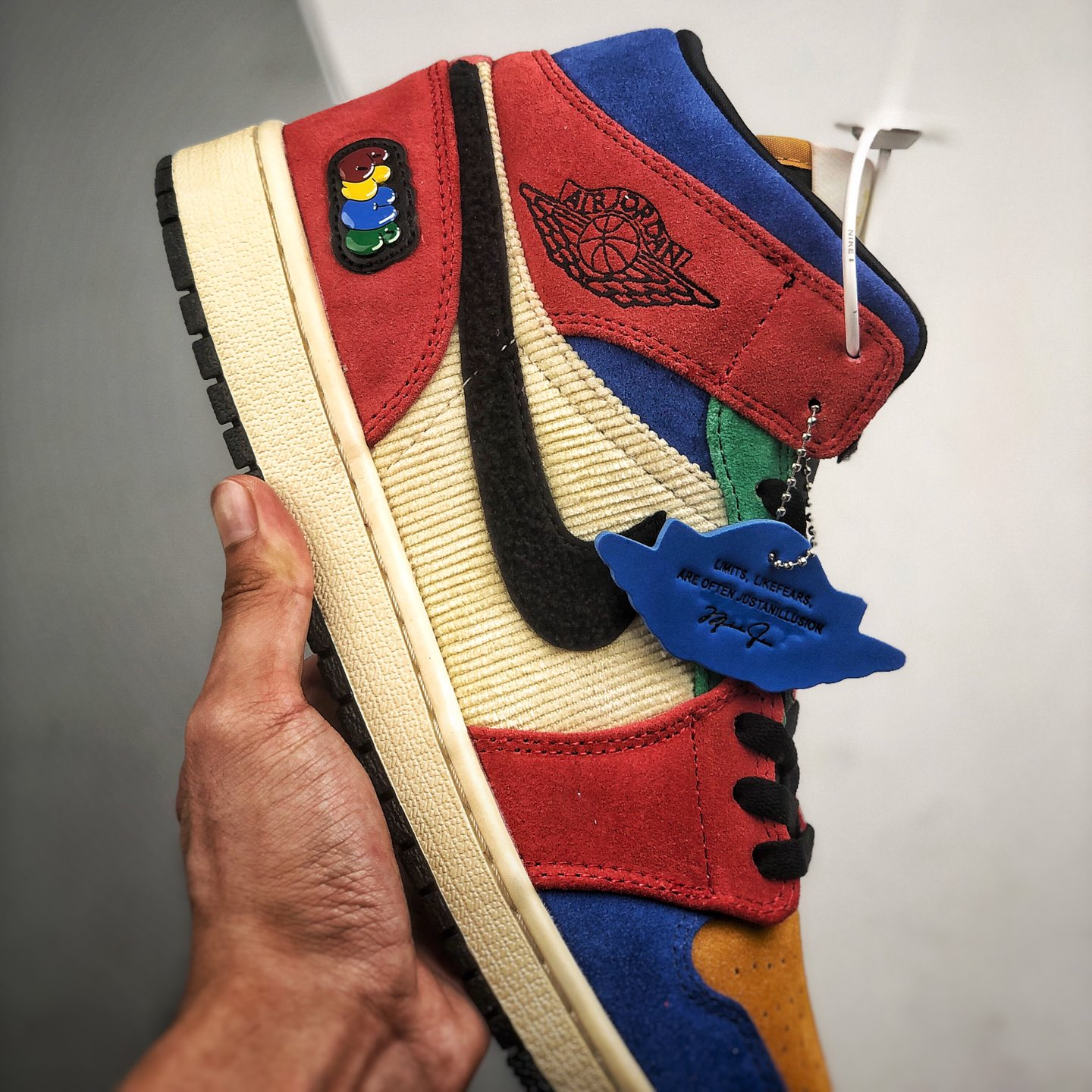 Air Jordan 1 Mid Leisure Board Shoes EU36-EU47.5/ US4-US13