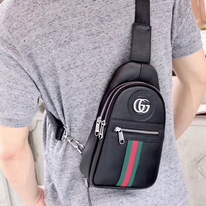 Men's Chest Bag Shoulder Bag Size 30*18*7 cm