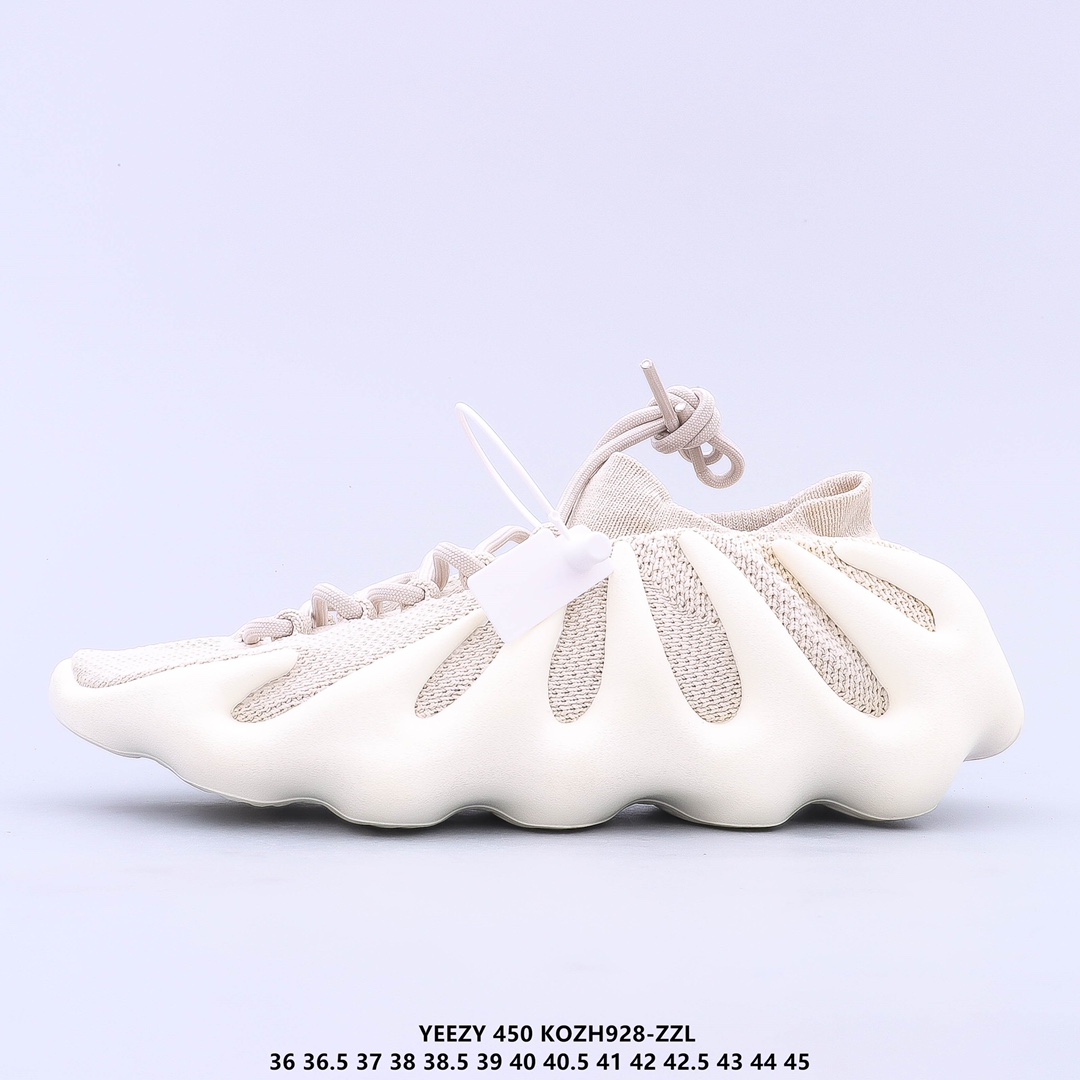 Yeezy 450 cloud white casual shoes Size：EU36-EU45