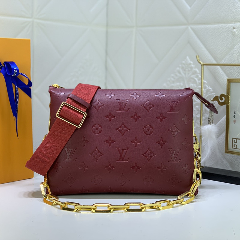 Coussin Small Bag Wine Red Size 26*20*12cm