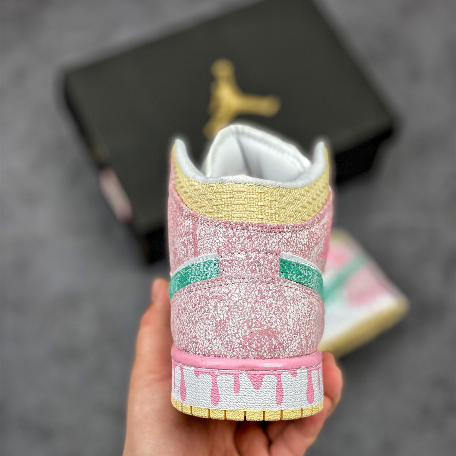 Air Jordan 1 Mid Leisure Board Shoes EU36-EU47.5/ US4-US13