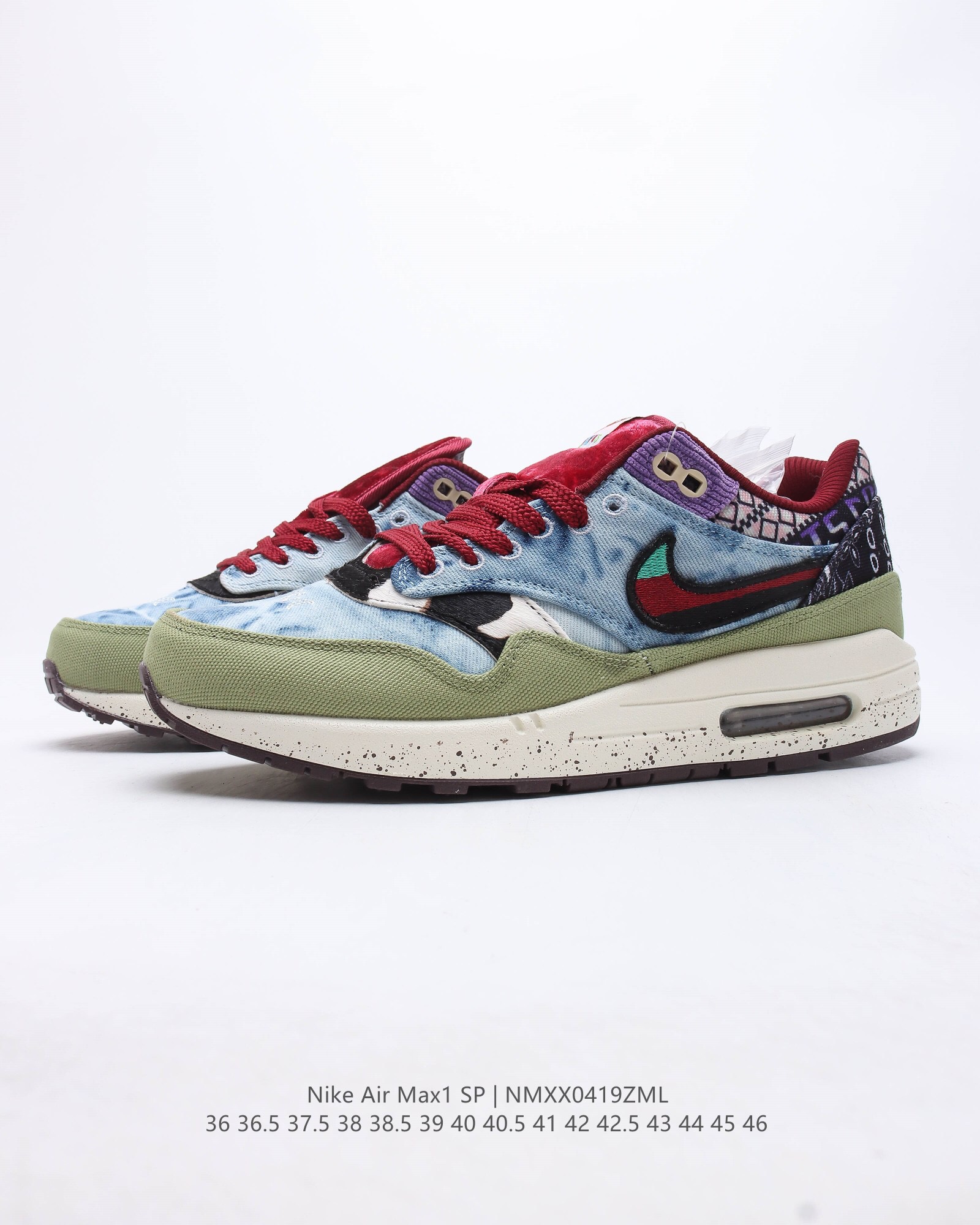 concepts air max 1 sp mellow casual shoes Size：EU36-EU46