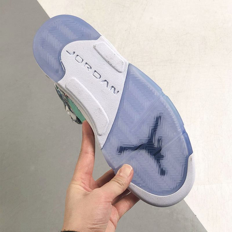 air jordan 5 retro se michigan yellow navy Sport casual shoes Size:EU36-EU48