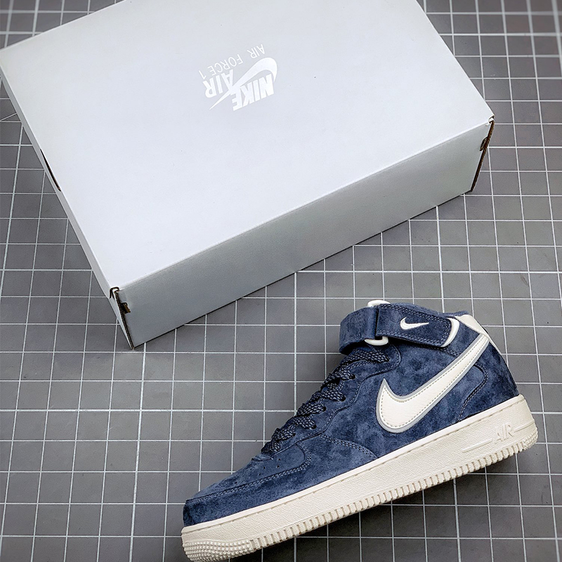 Air Force 1 Mid Sport casual shoes Size Blue：EU36-EU45