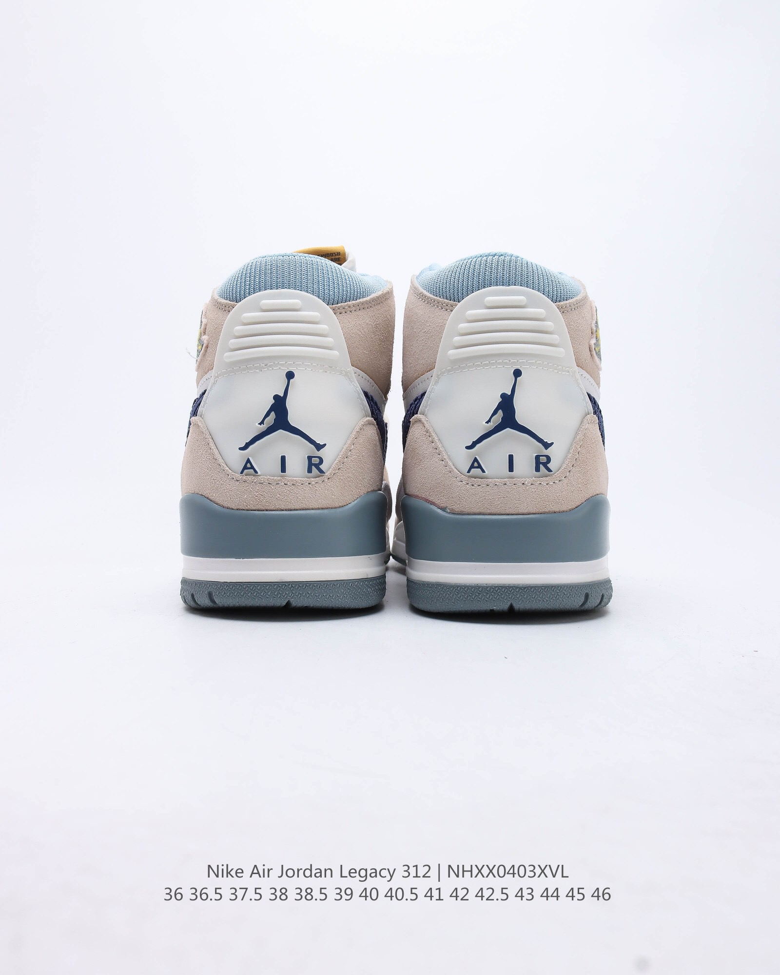 air jordan legacy 312 high summit whiteblue casual shoes Size:EU36-EU46