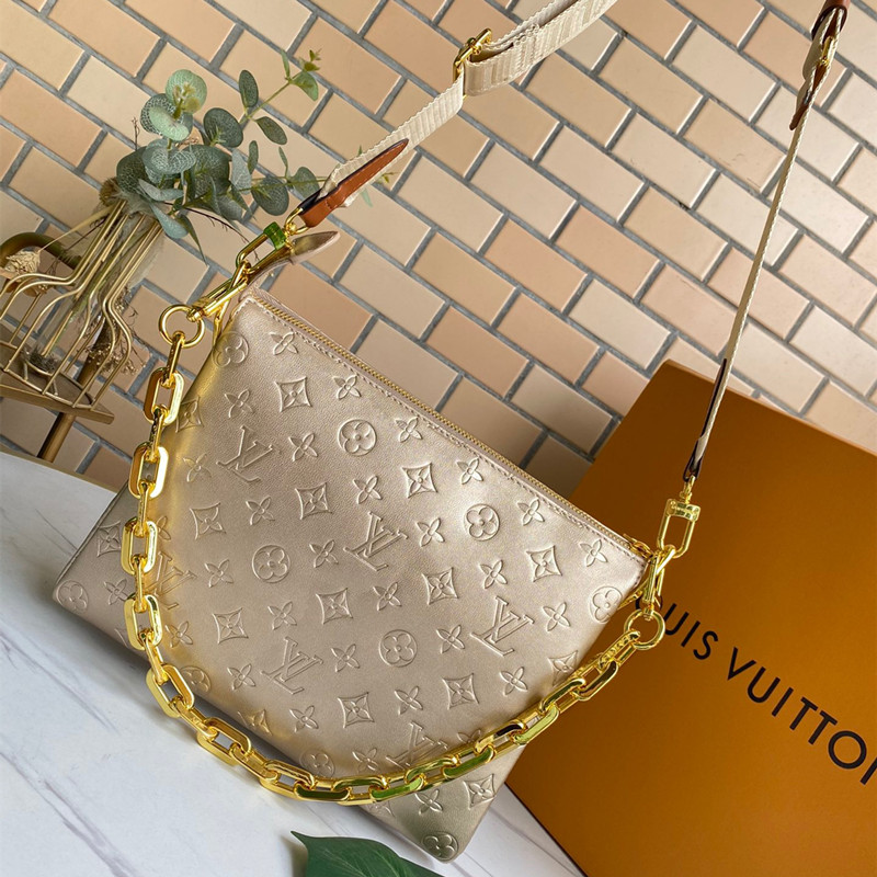 Coussin Small Bag Gold Size 26*20*12cm