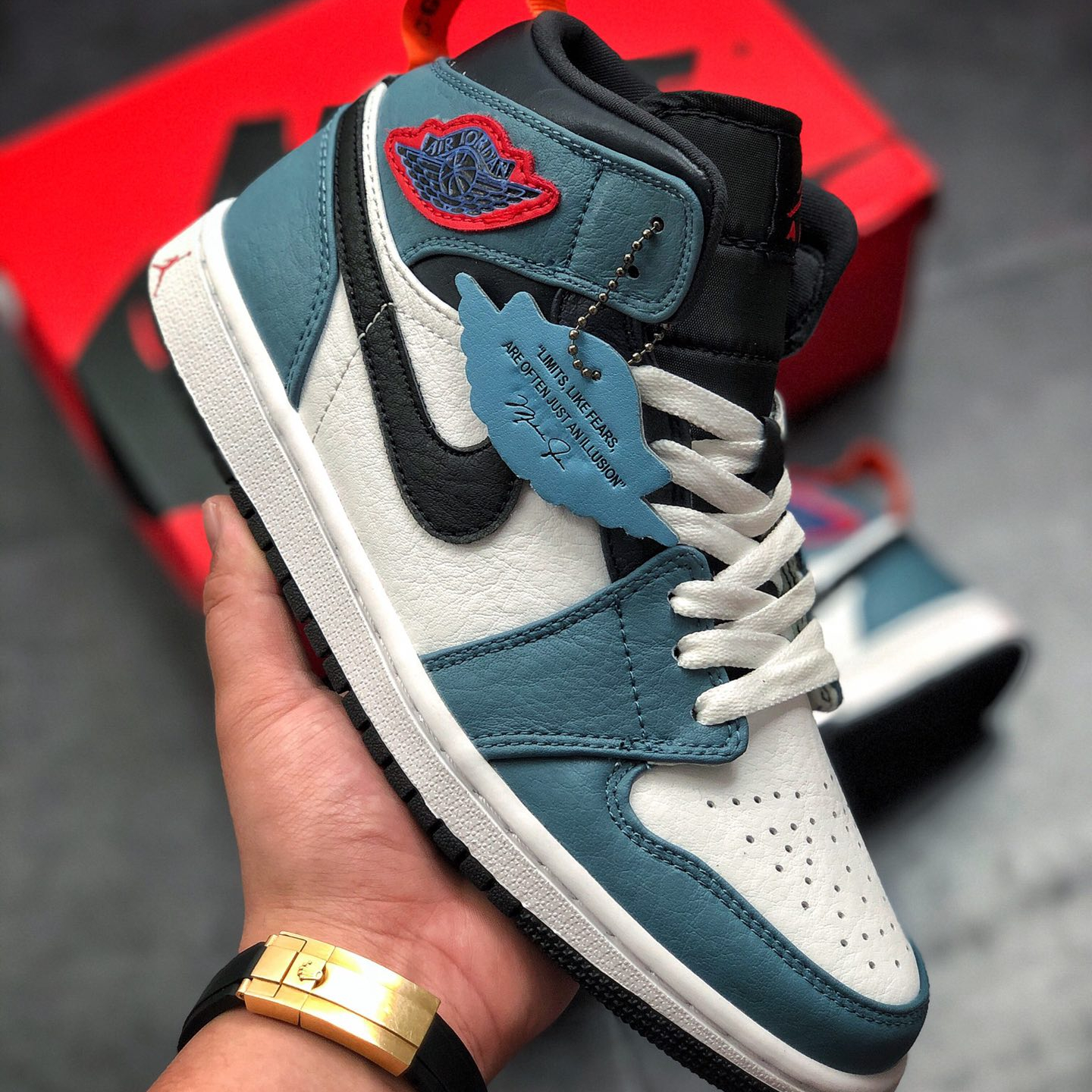 Air Jordan 1 Mid Leisure Board Shoes EU36-EU47.5/ US4-US13