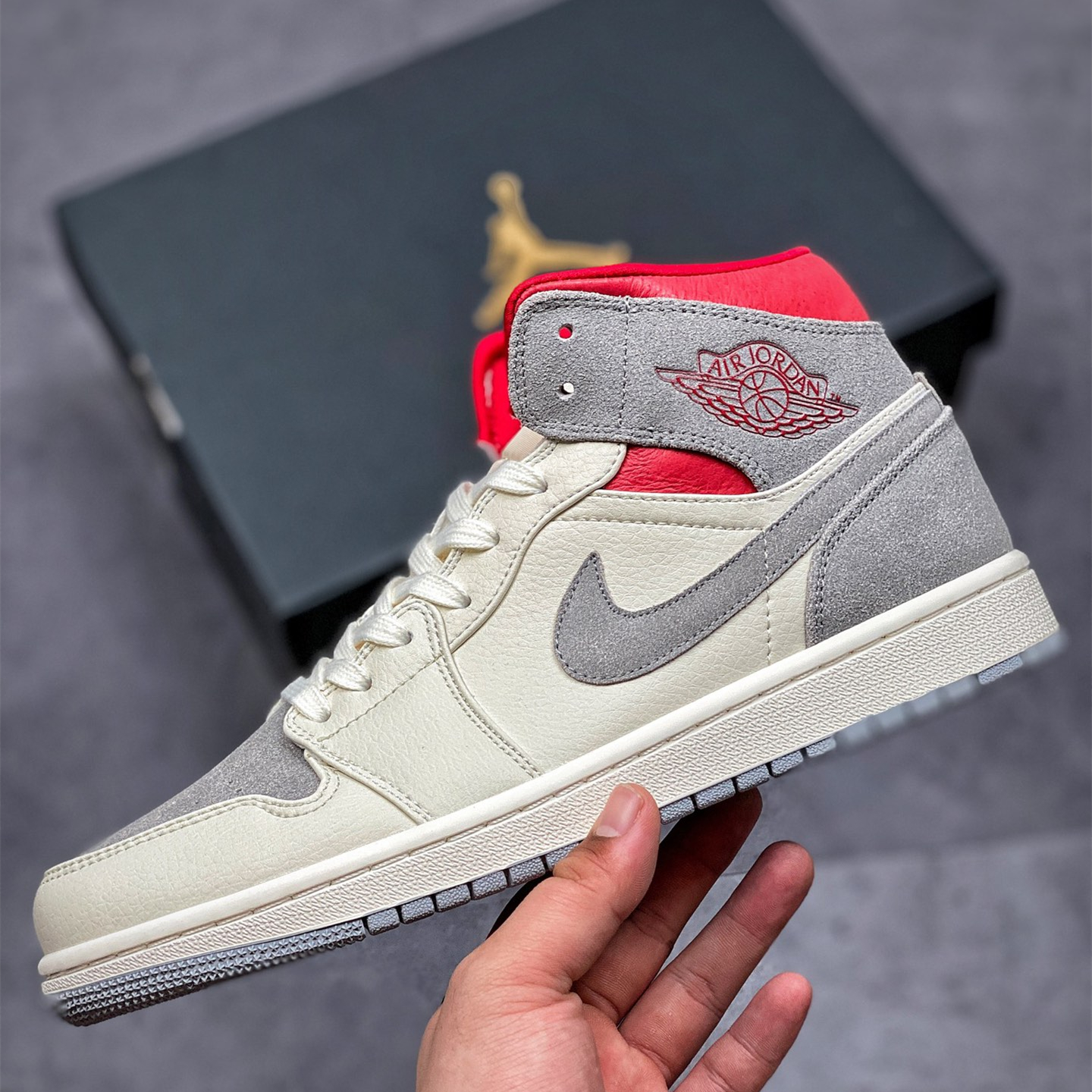 Air Jordan 1 Mid Leisure Board Shoes EU36-EU47.5/ US4-US13