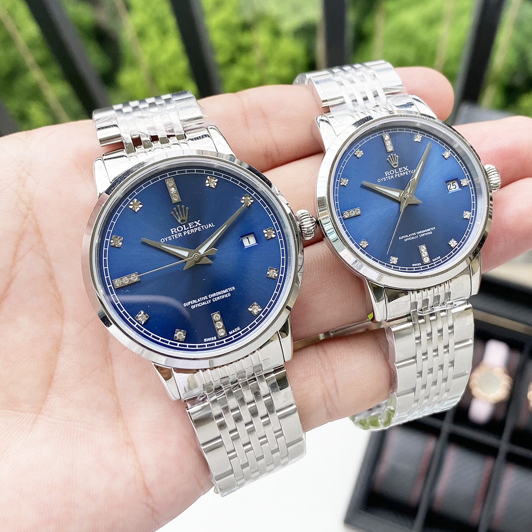 Classic Collection Couple Mechanical Watches,men40×11mm,women35×11mm Watch