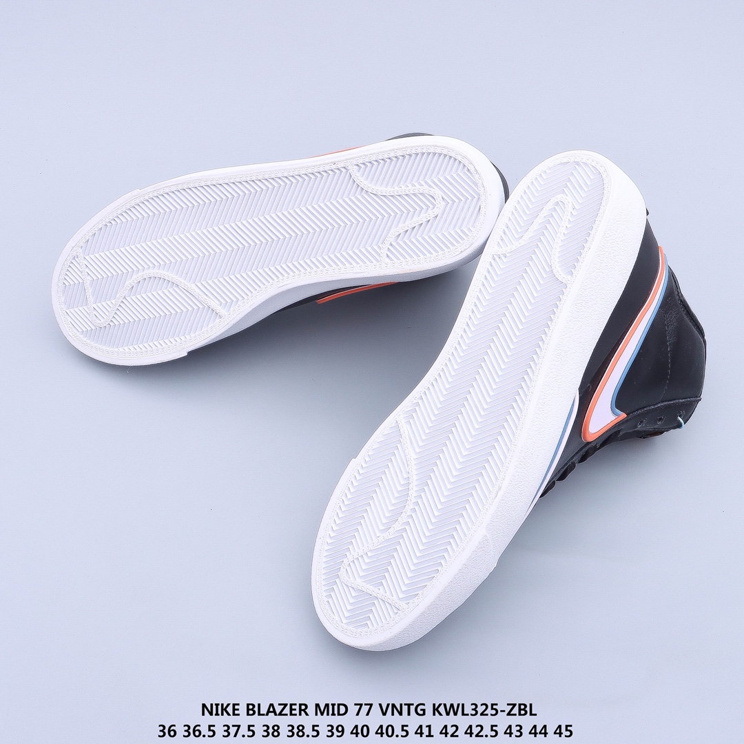 blazer mid 77 infinite “rubberized black” sport casual shoes Size：EU36-EU45