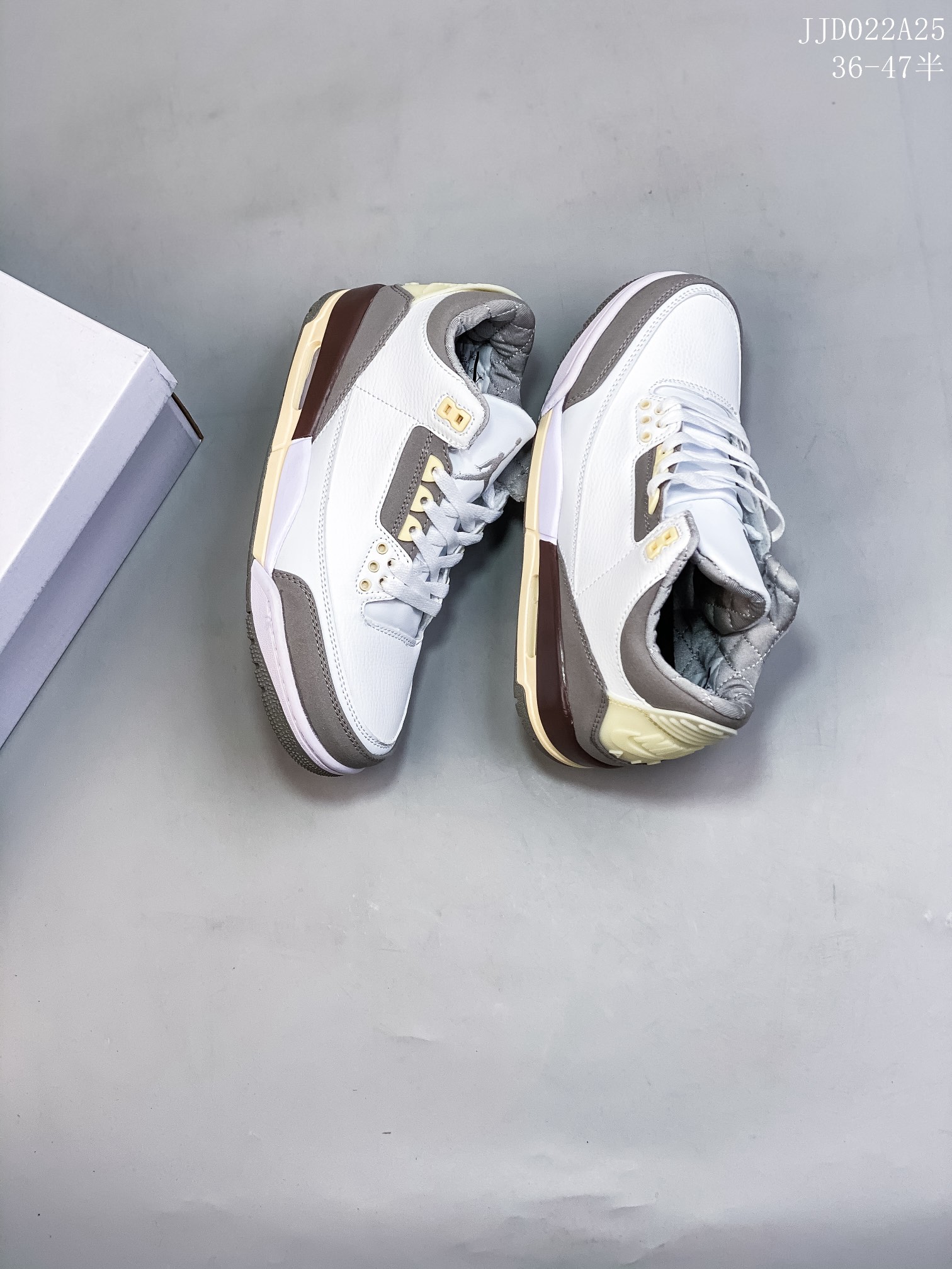 Air jordan 3 rust pink aj3 casual shoes Size:EU36-EU47