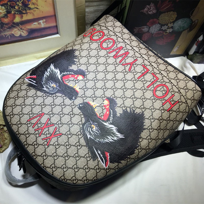 Canvas Backpack Men's Shoulder Backpack Size 31.5*41*14.5cm