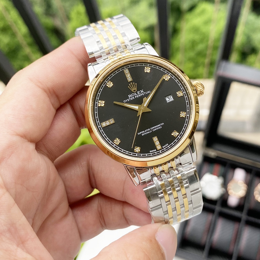 Classic Collection Couple Mechanical Watches,men40×11mm,women35×11mm Watch