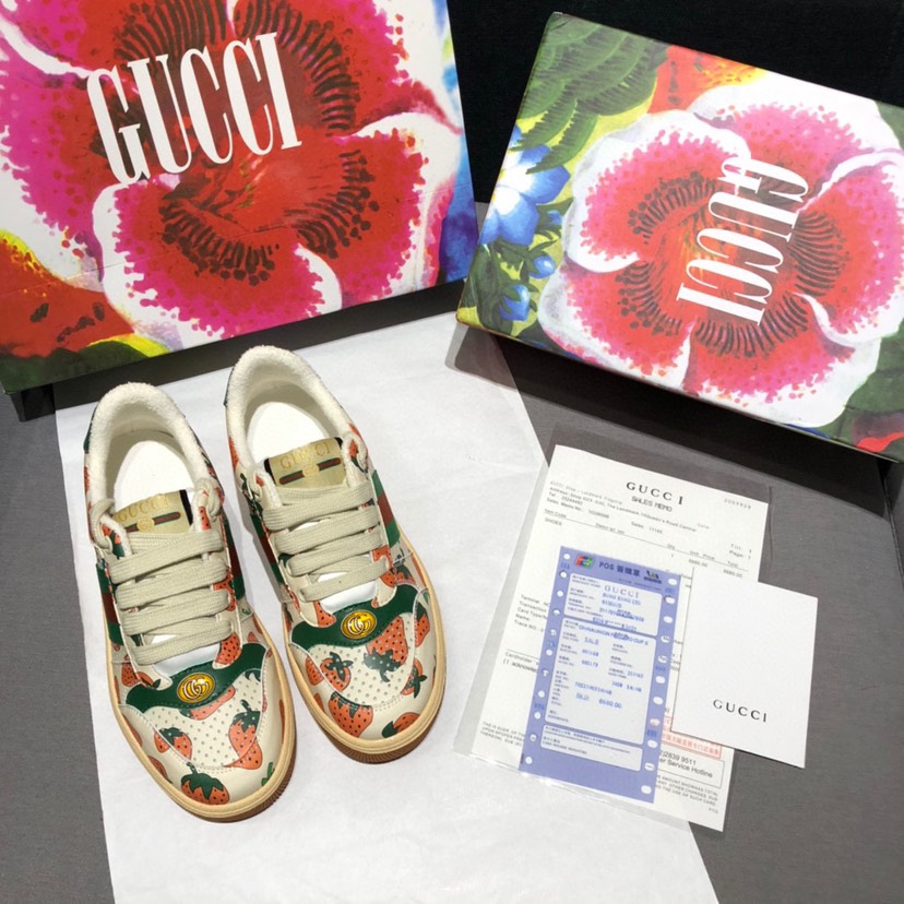 Screener Leather Sneakers Size:EU34-EU44