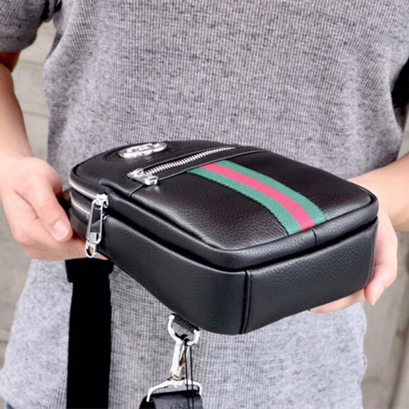 Men's Chest Bag Shoulder Bag Size 30*18*7 cm