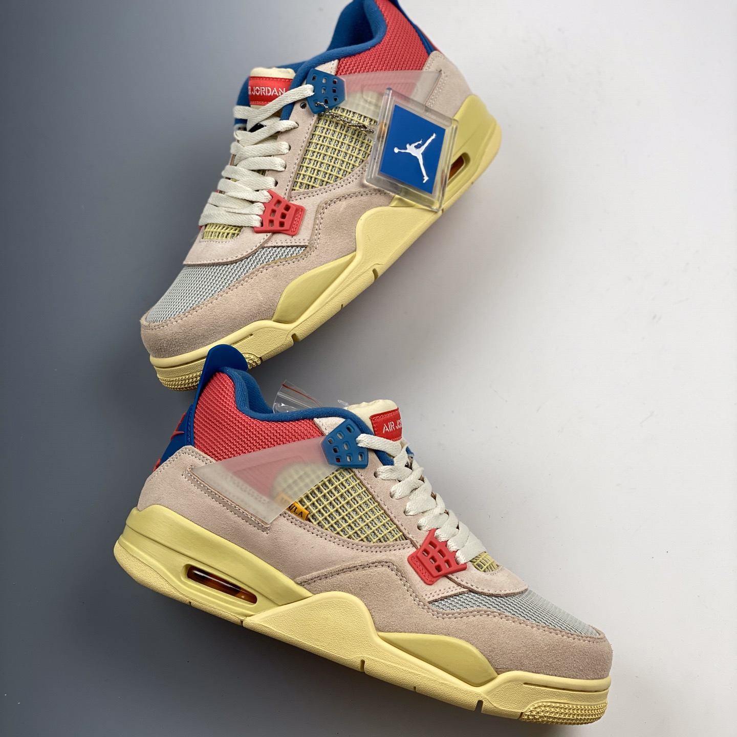 Union LA x Air Jordan 4 Guava lce Basketball Shoes Size:EU36-EU47