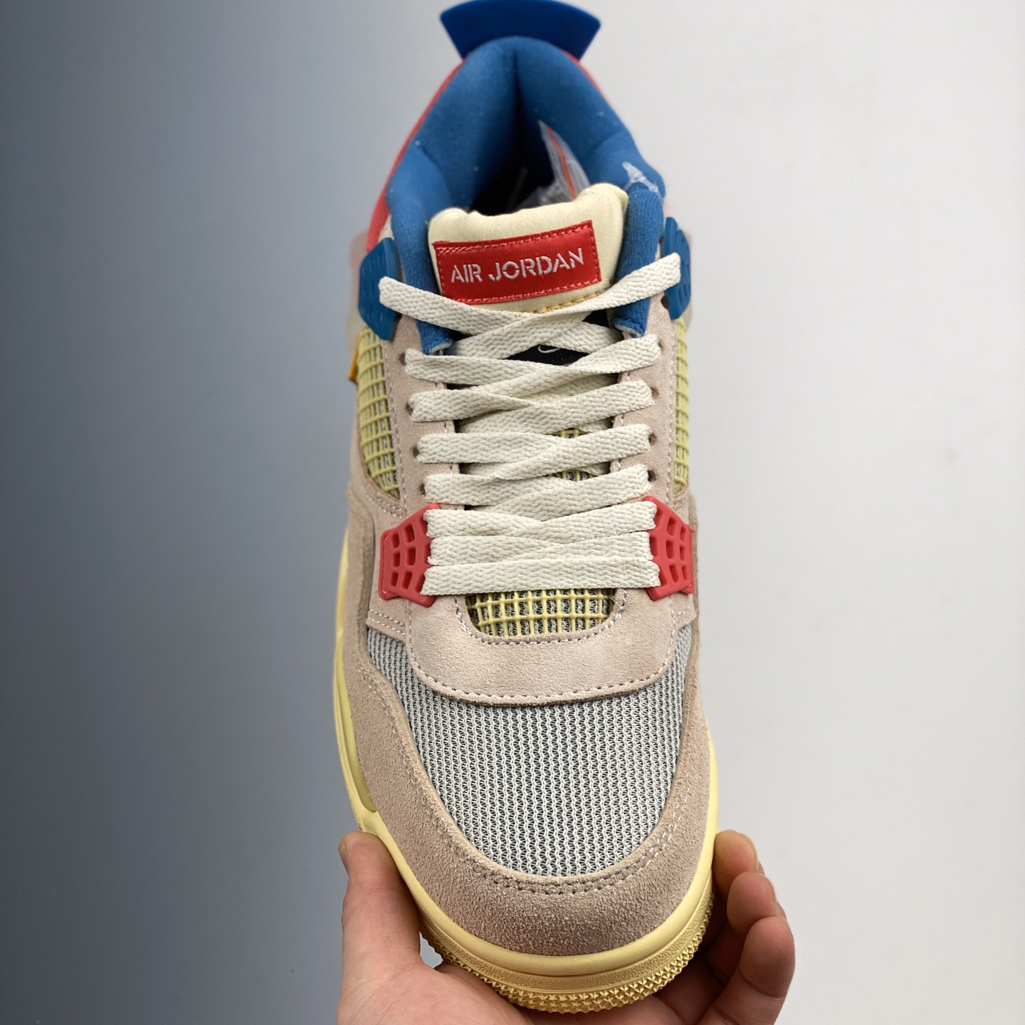 Union LA x Air Jordan 4 Guava lce Basketball Shoes Size:EU36-EU47