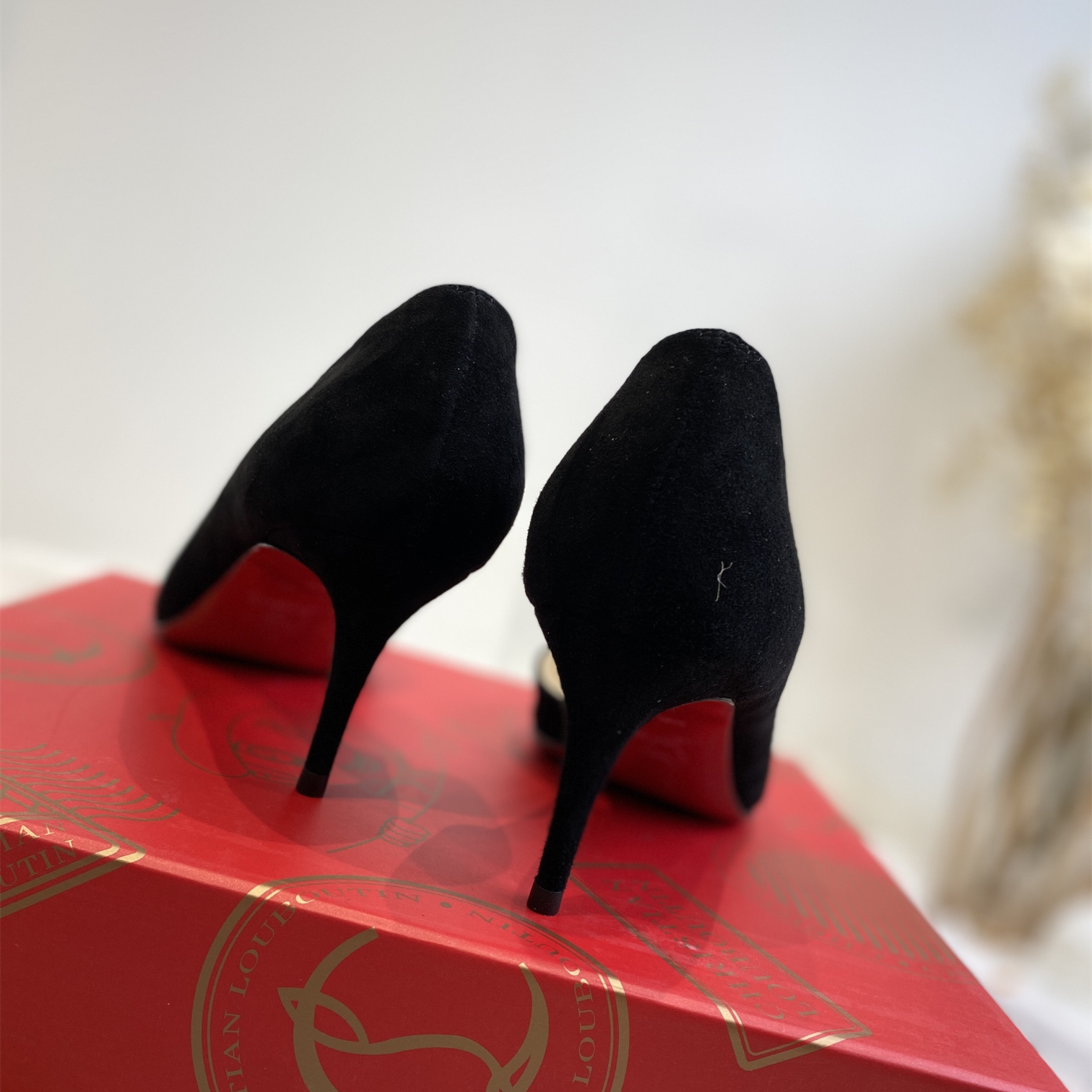 Red bottom women's high heels