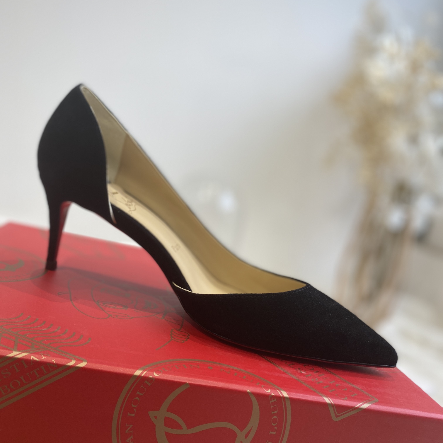 Red bottom women's high heels