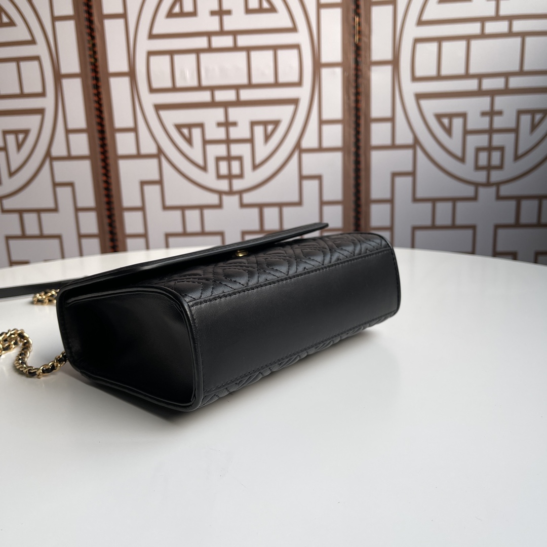 Black Message Bag  Size:21cm