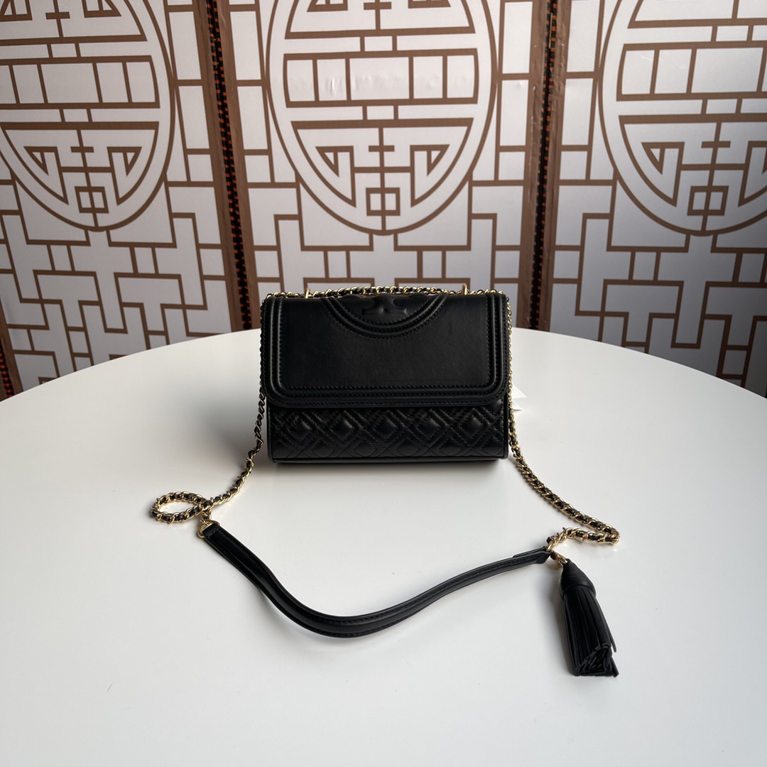 Black Message Bag  Size:21cm