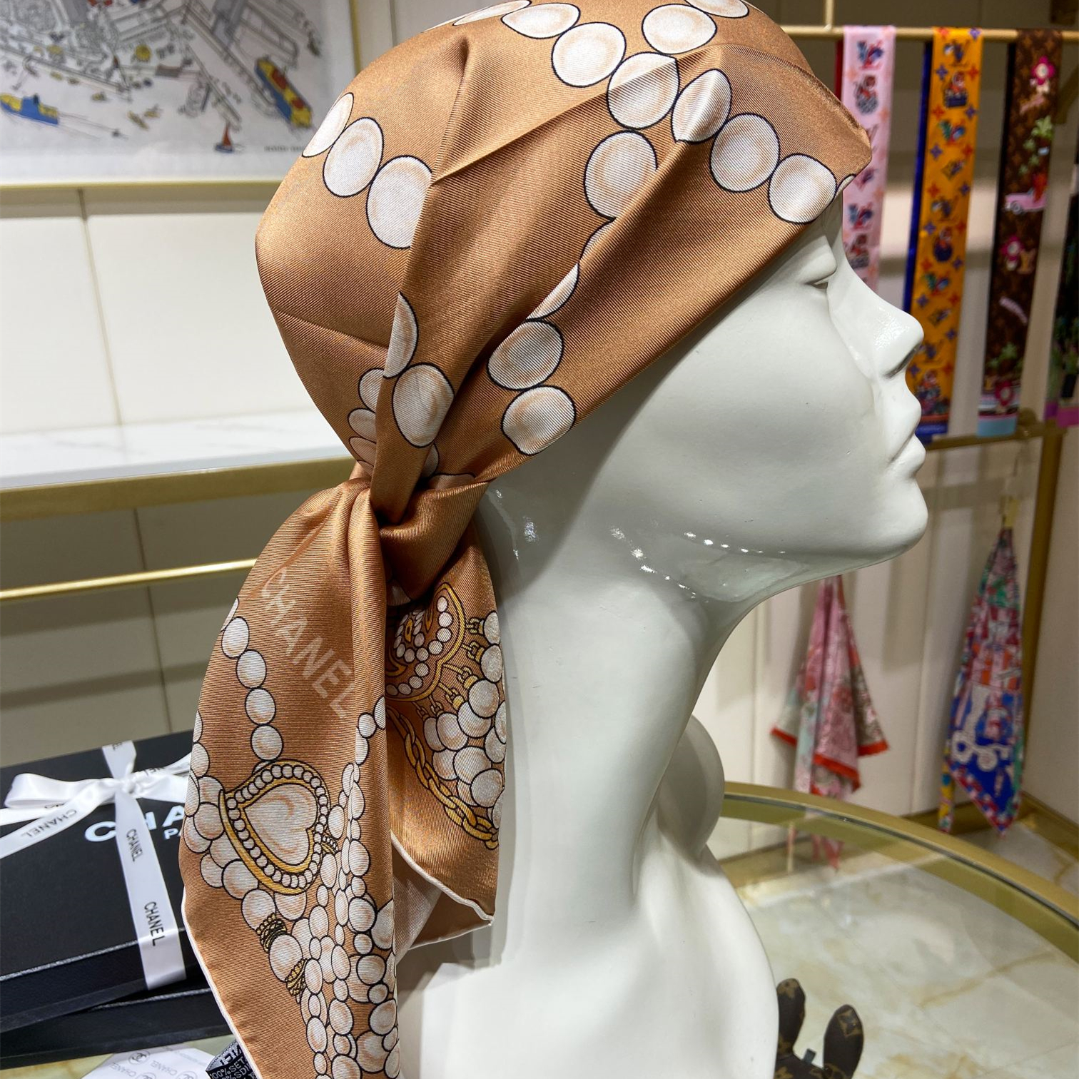 Women Silk Scarf