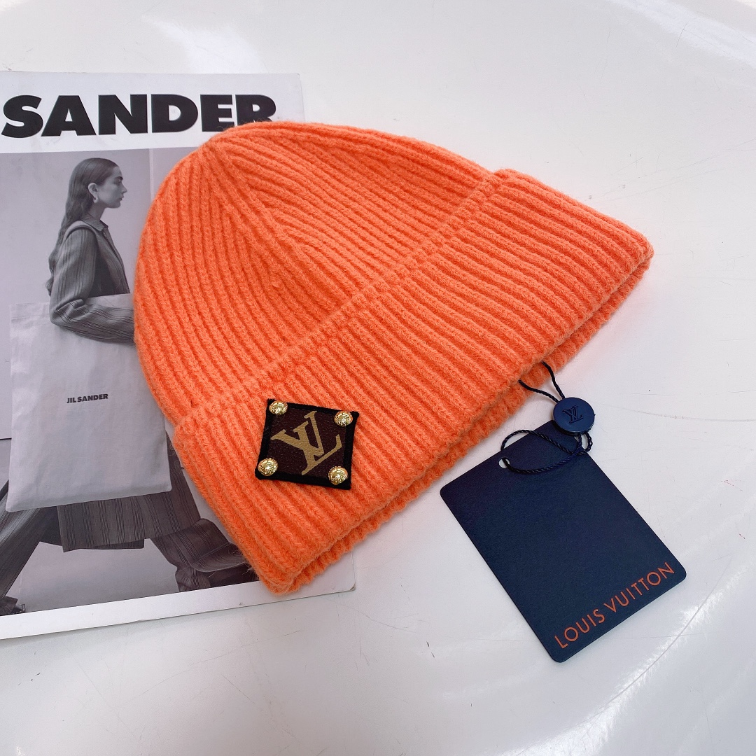 autumn  winter wool knitted beanie cap hat 8 colors