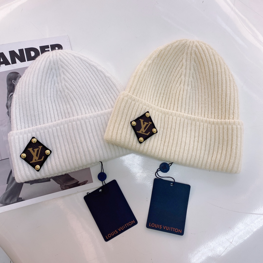 autumn  winter wool knitted beanie cap hat 8 colors