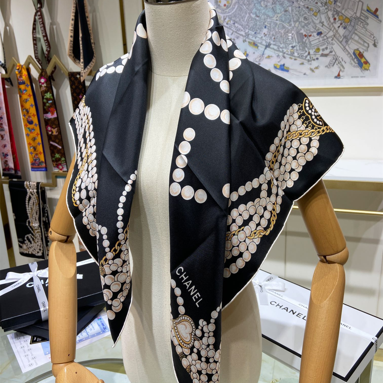 Women Silk Scarf