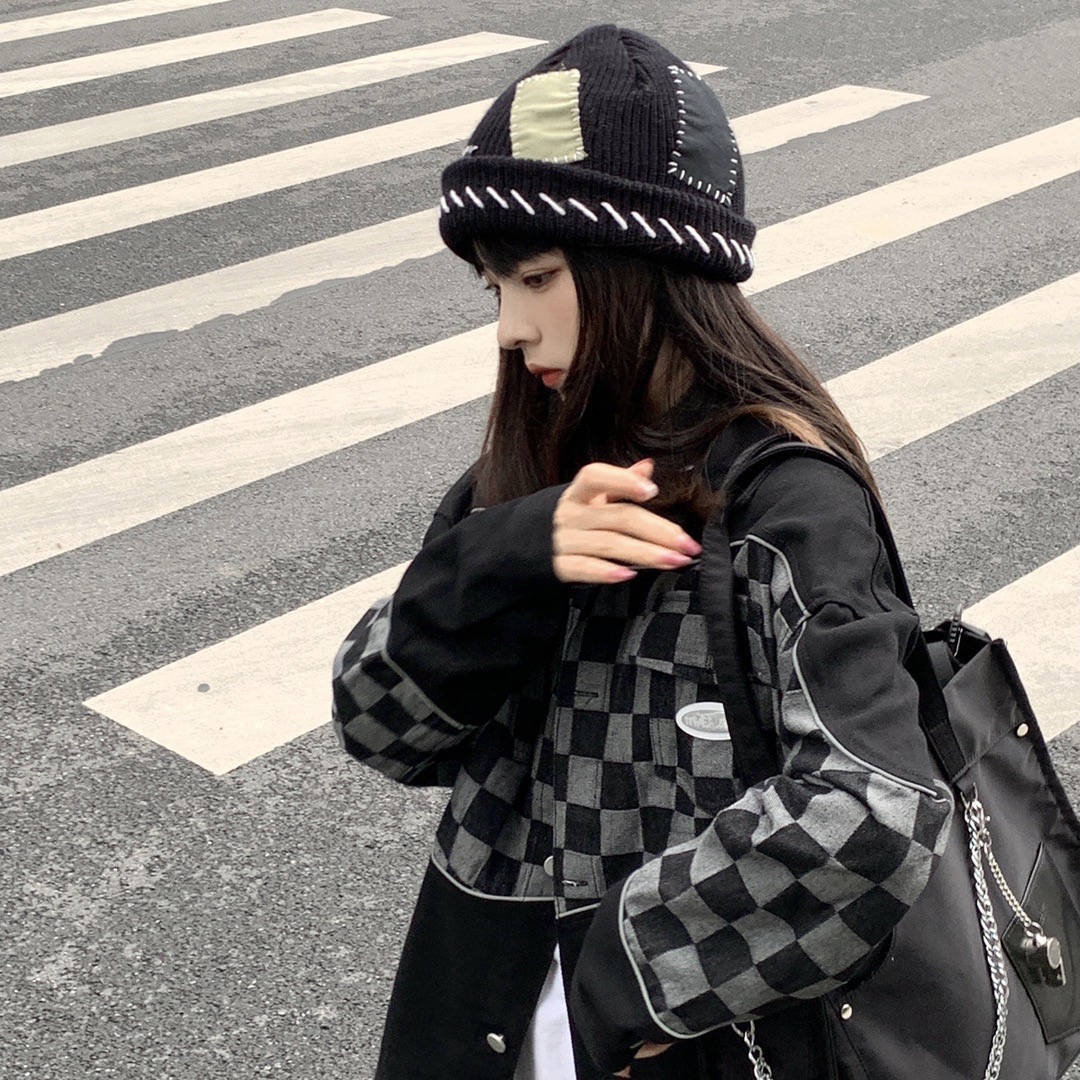 autumn  winter wool knitted beanie cap hat 3 colors