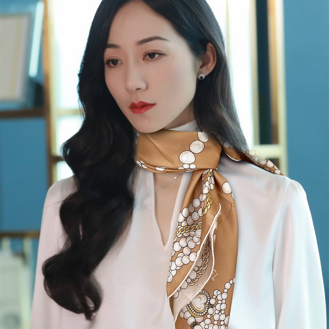 Women Silk Scarf