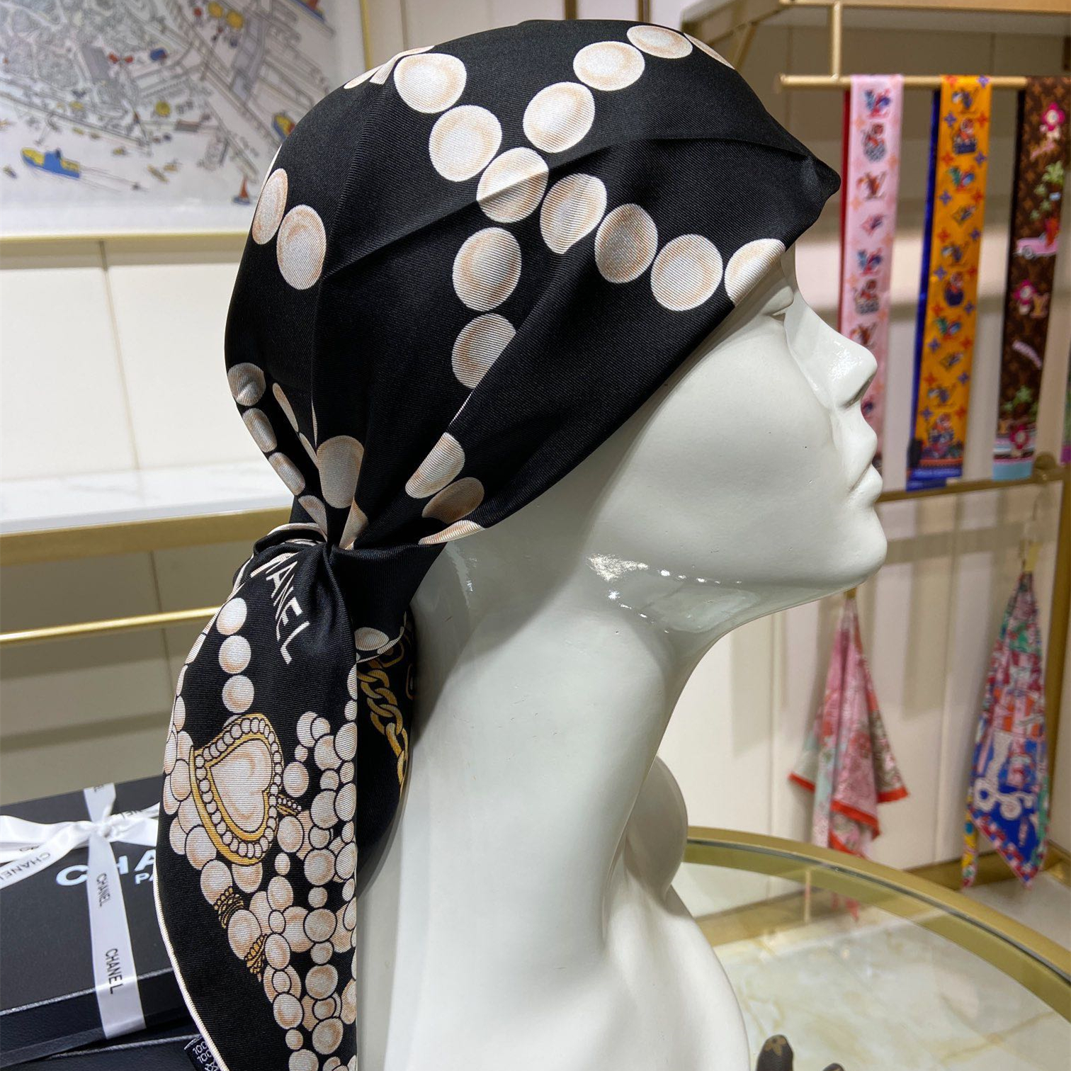 Women Silk Scarf