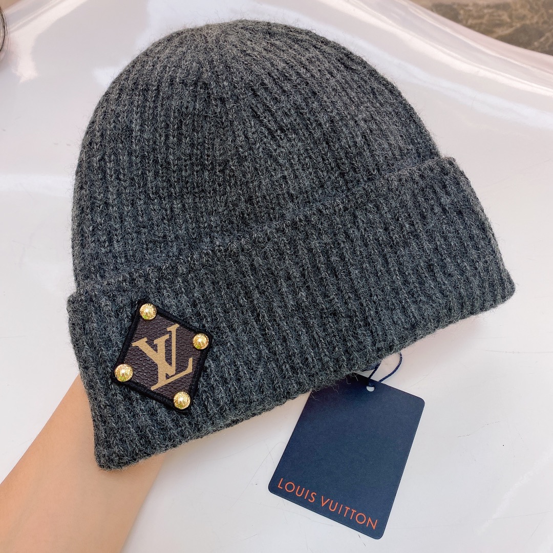 autumn  winter wool knitted beanie cap hat 8 colors