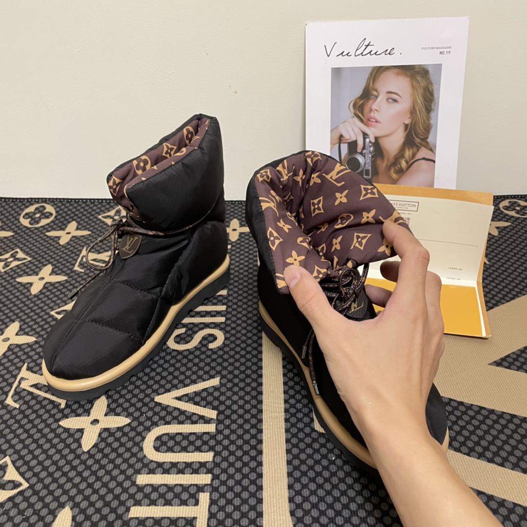 2022 new women down snow boots