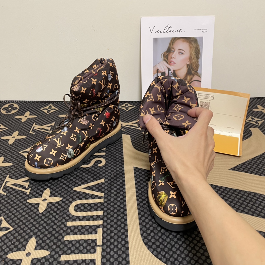 2022 new women down snow boots