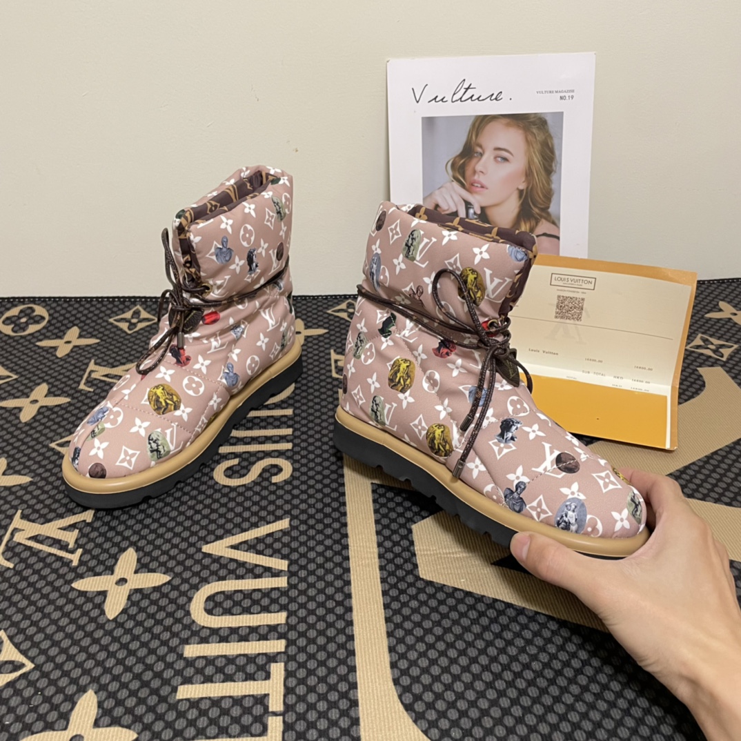 2022 new women down snow boots