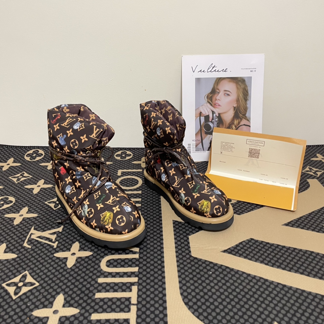 2022 new women down snow boots