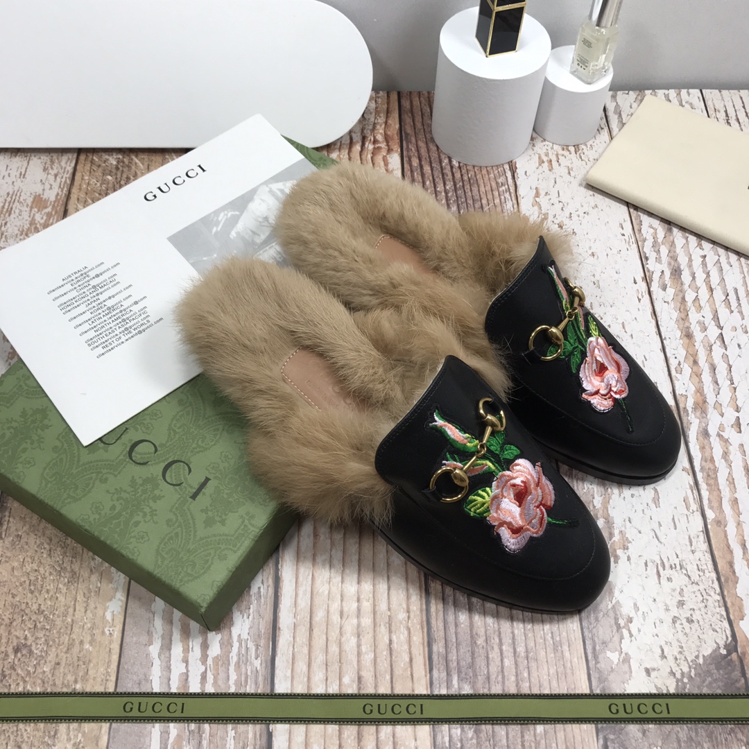 Women's autumn  winter outdoor slippers, Princetown women shoes