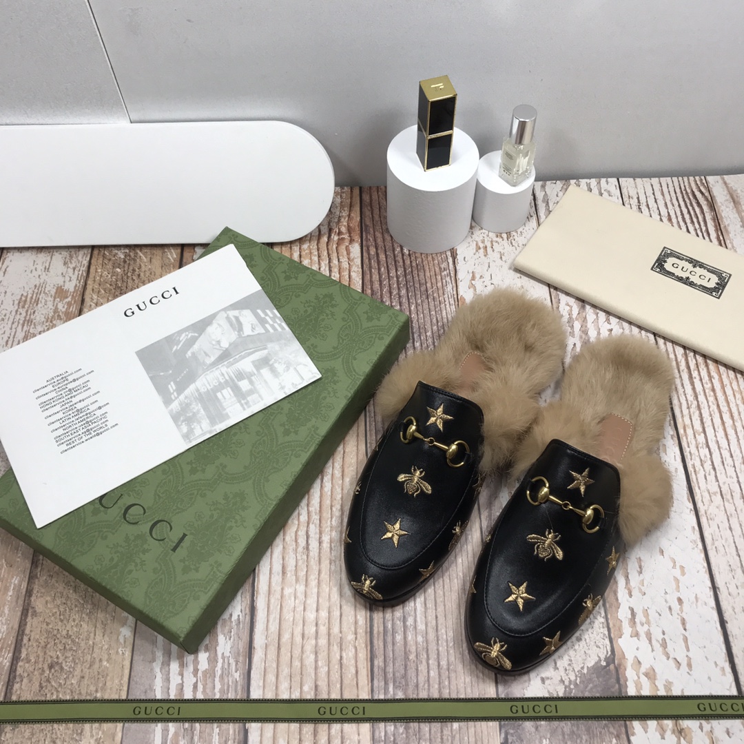 Women's autumn  winter outdoor slippers, Princetown women shoes