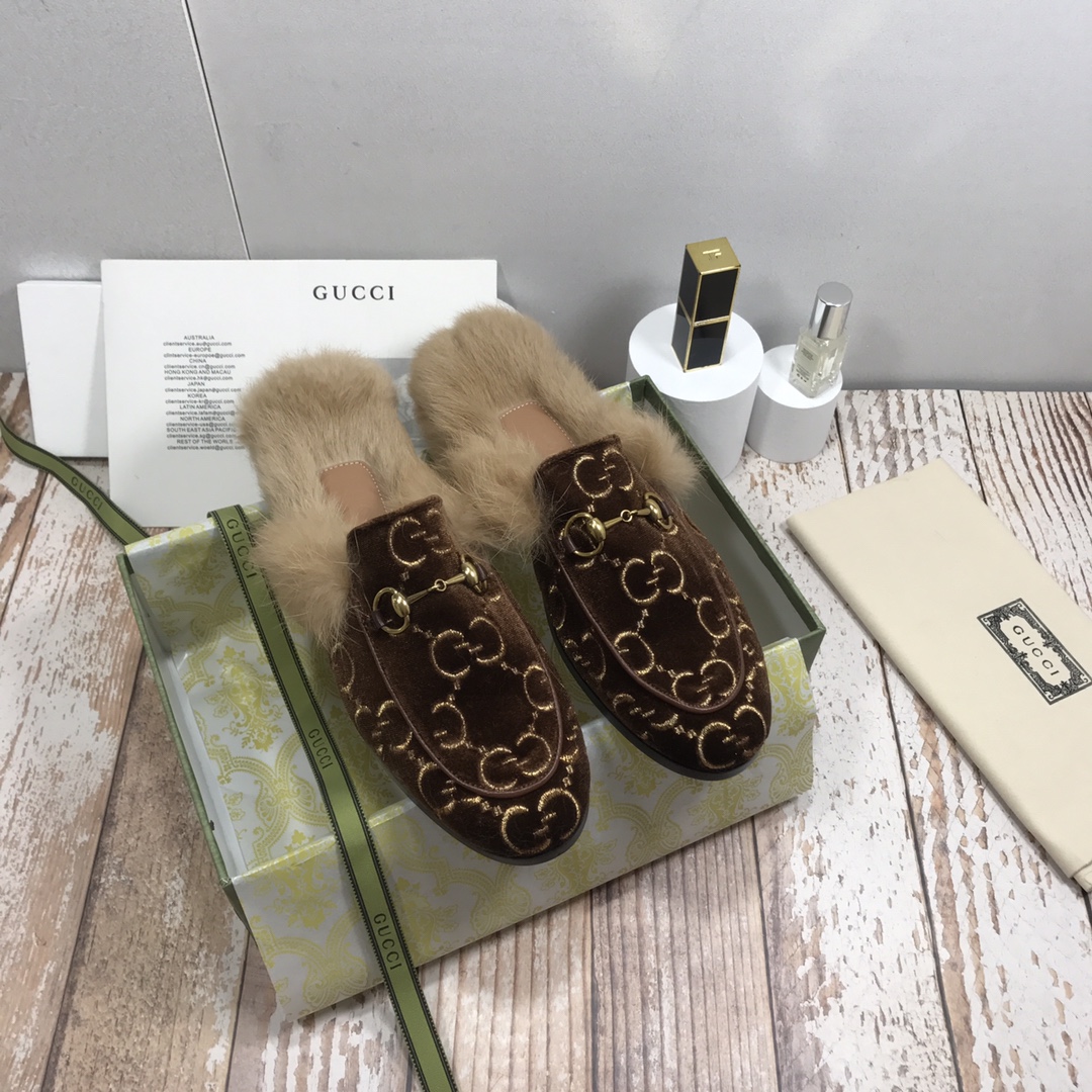 Women's autumn  winter outdoor slippers, Princetown women shoes