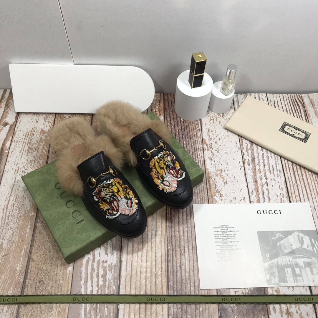 Women's autumn  winter outdoor slippers, Princetown women shoes