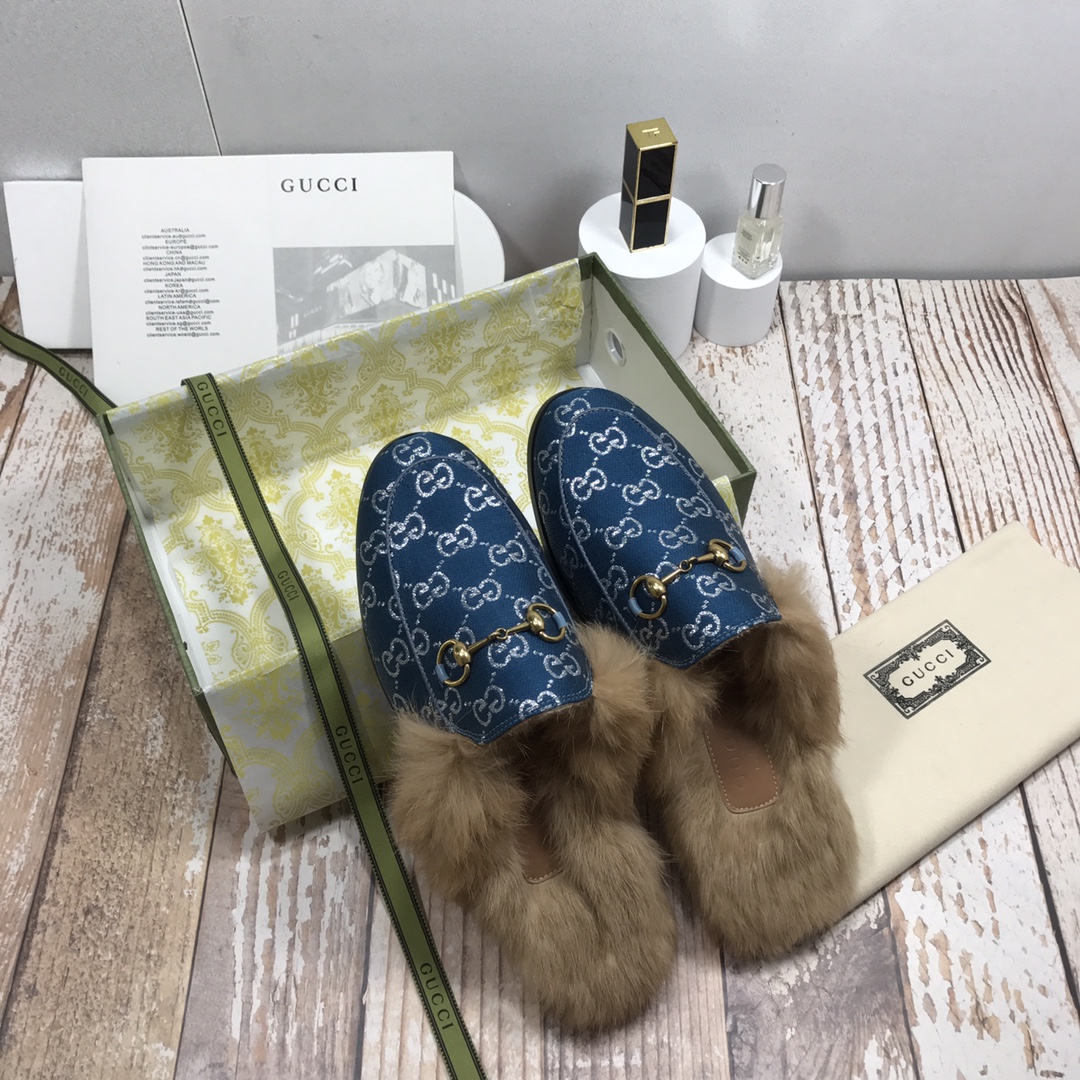 Women's autumn  winter outdoor slippers, Princetown women shoes