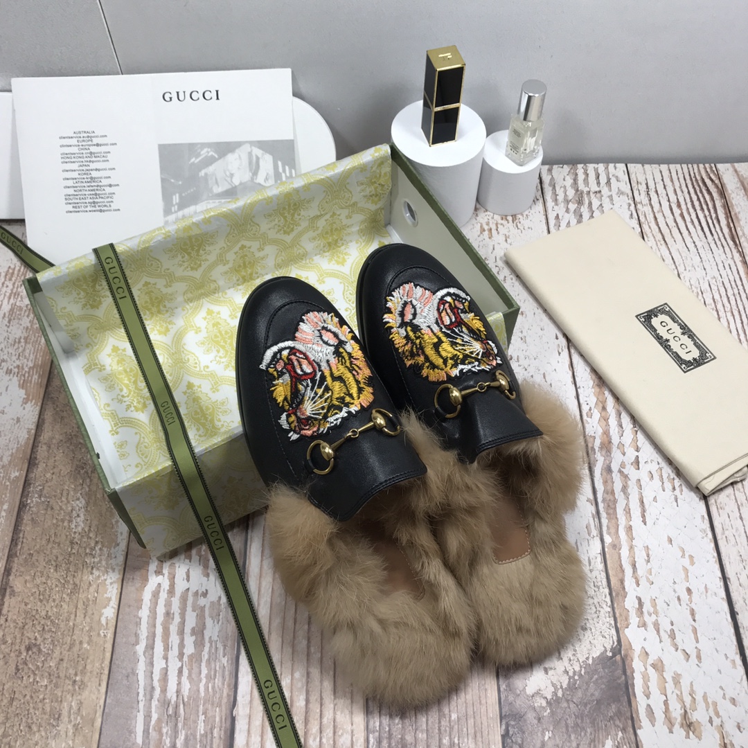 Women's autumn  winter outdoor slippers, Princetown women shoes