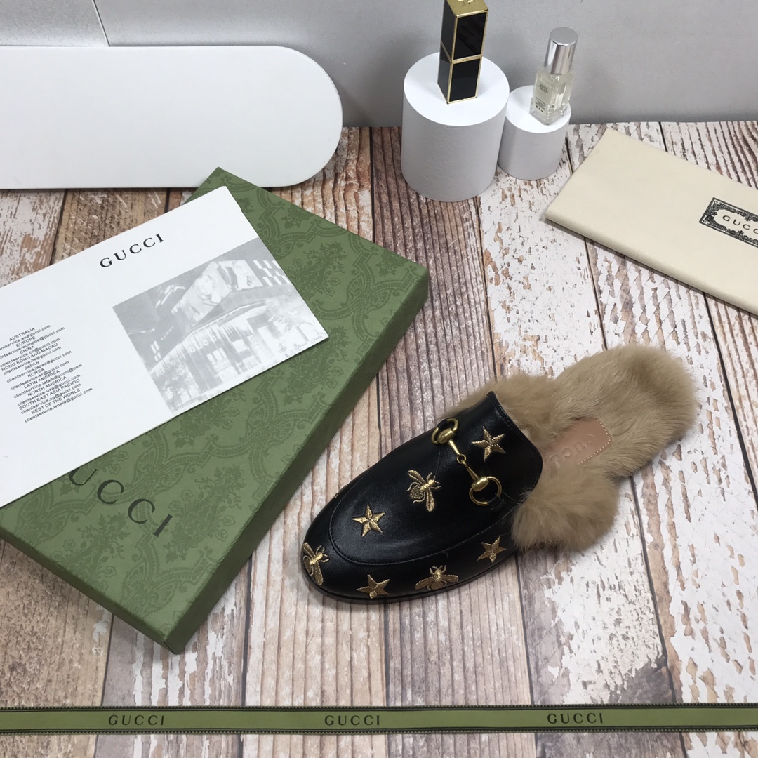 Women's autumn  winter outdoor slippers, Princetown women shoes