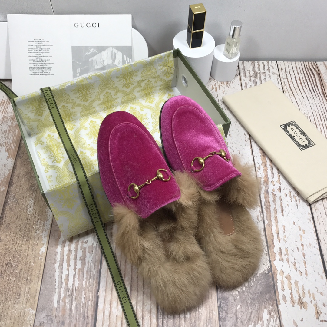 Women's autumn  winter outdoor slippers, Princetown women shoes