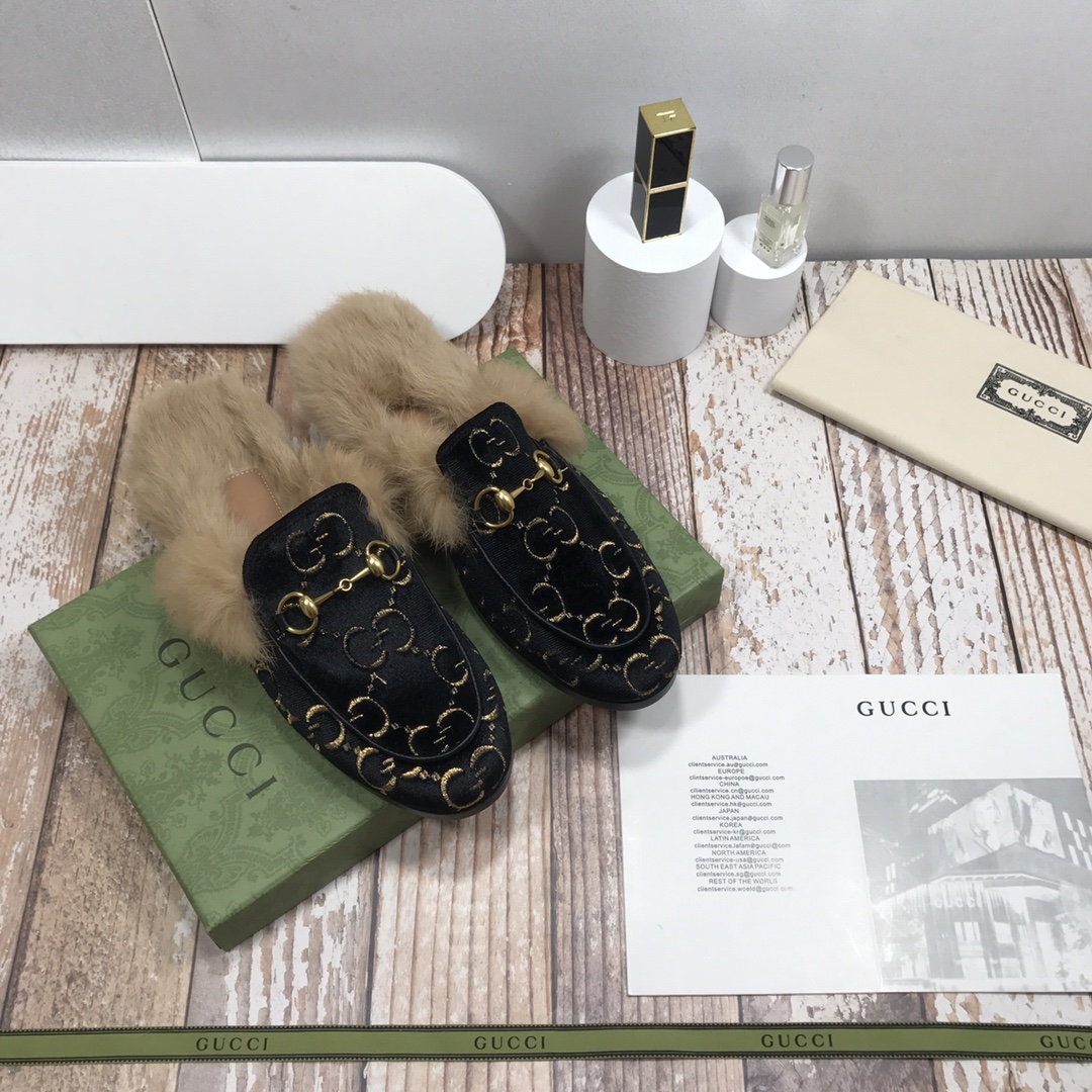 Women's autumn  winter outdoor slippers, Princetown women shoes