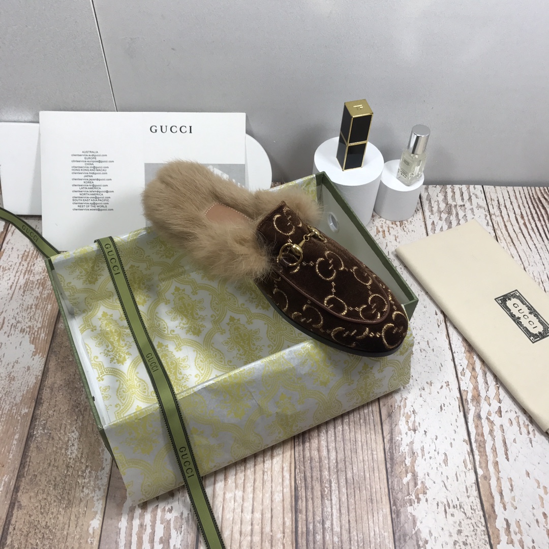 Women's autumn  winter outdoor slippers, Princetown women shoes