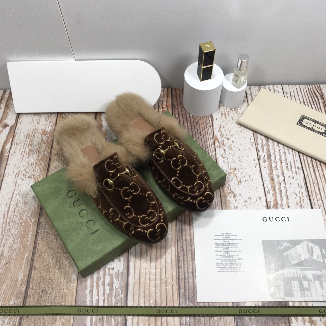 Women's autumn  winter outdoor slippers, Princetown women shoes